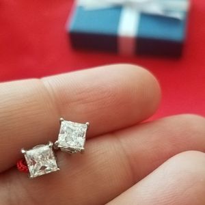 J. Francis Swarovski Cubic Zirconia Earring New